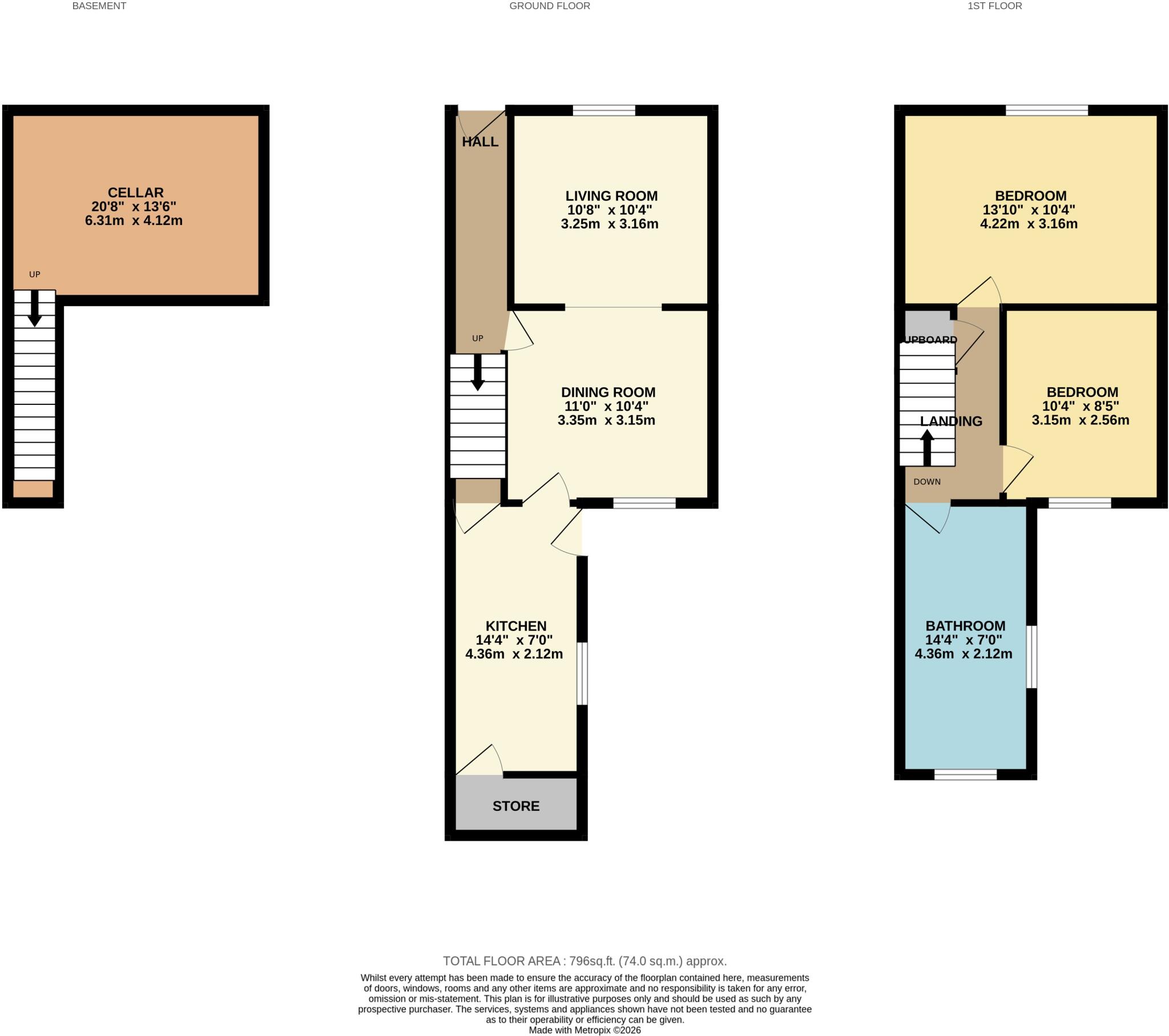 Carlton Road, Kingsley, Northampton, NN2 floorplan