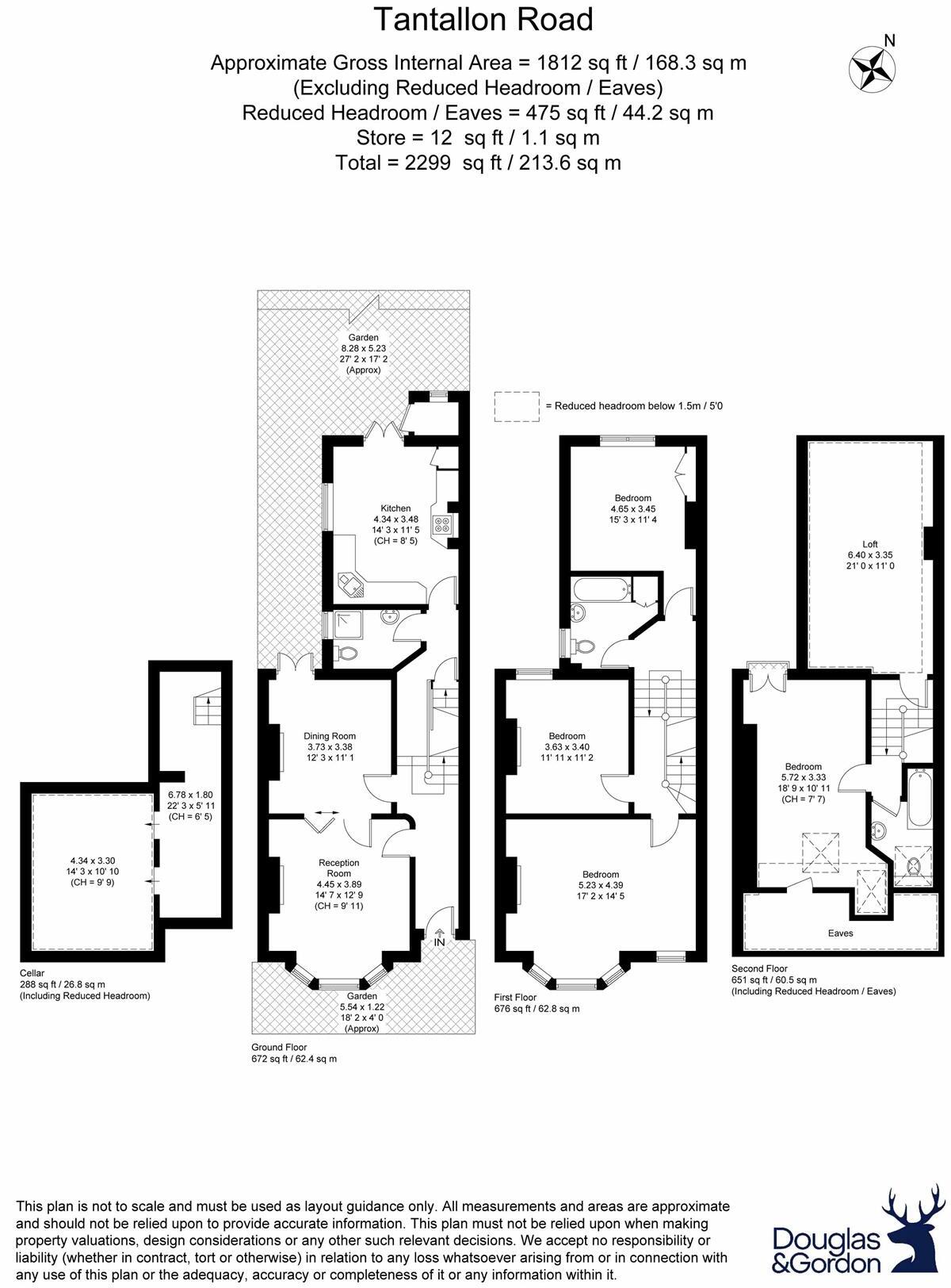 Tantallon Road, SW12 floorplan