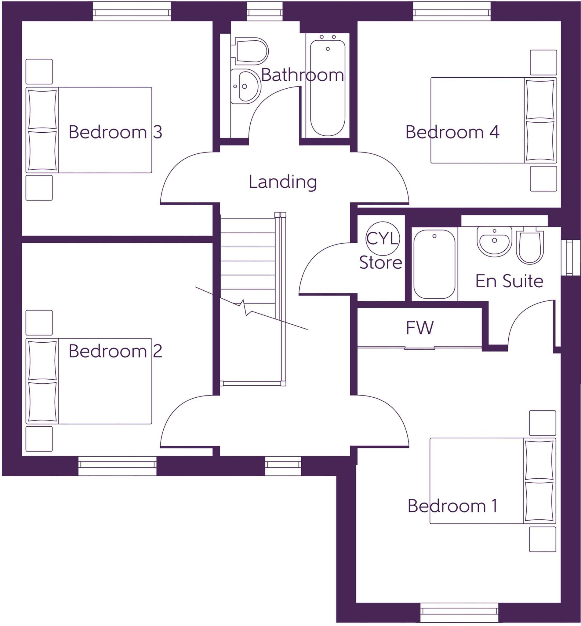 Williamwood Drive,
Kilmarnock,
Ayrshire,
KA12FL floorplan
