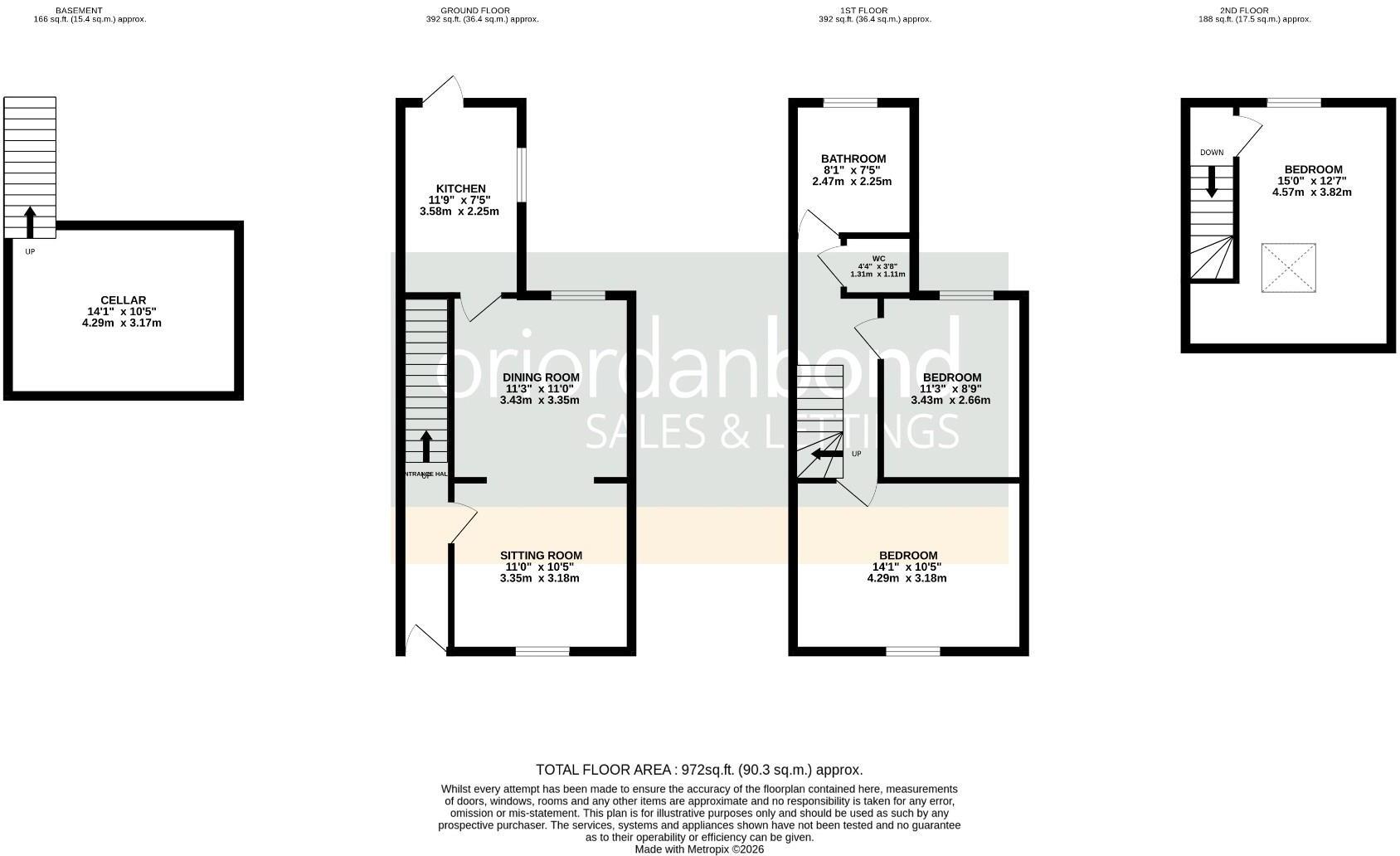 Florence Road, Abington, Northampton NN1 floorplan