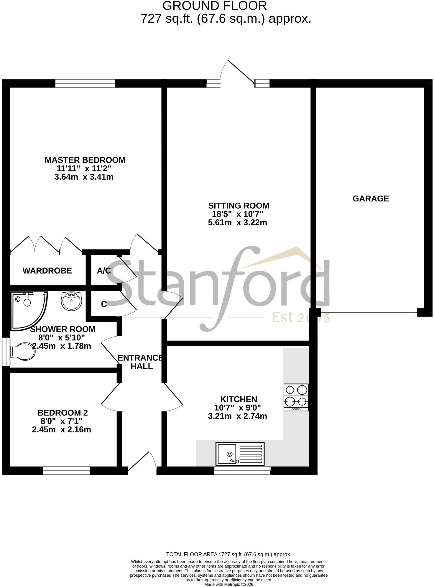 Garratt Close, Hedge End, SO30 floorplan
