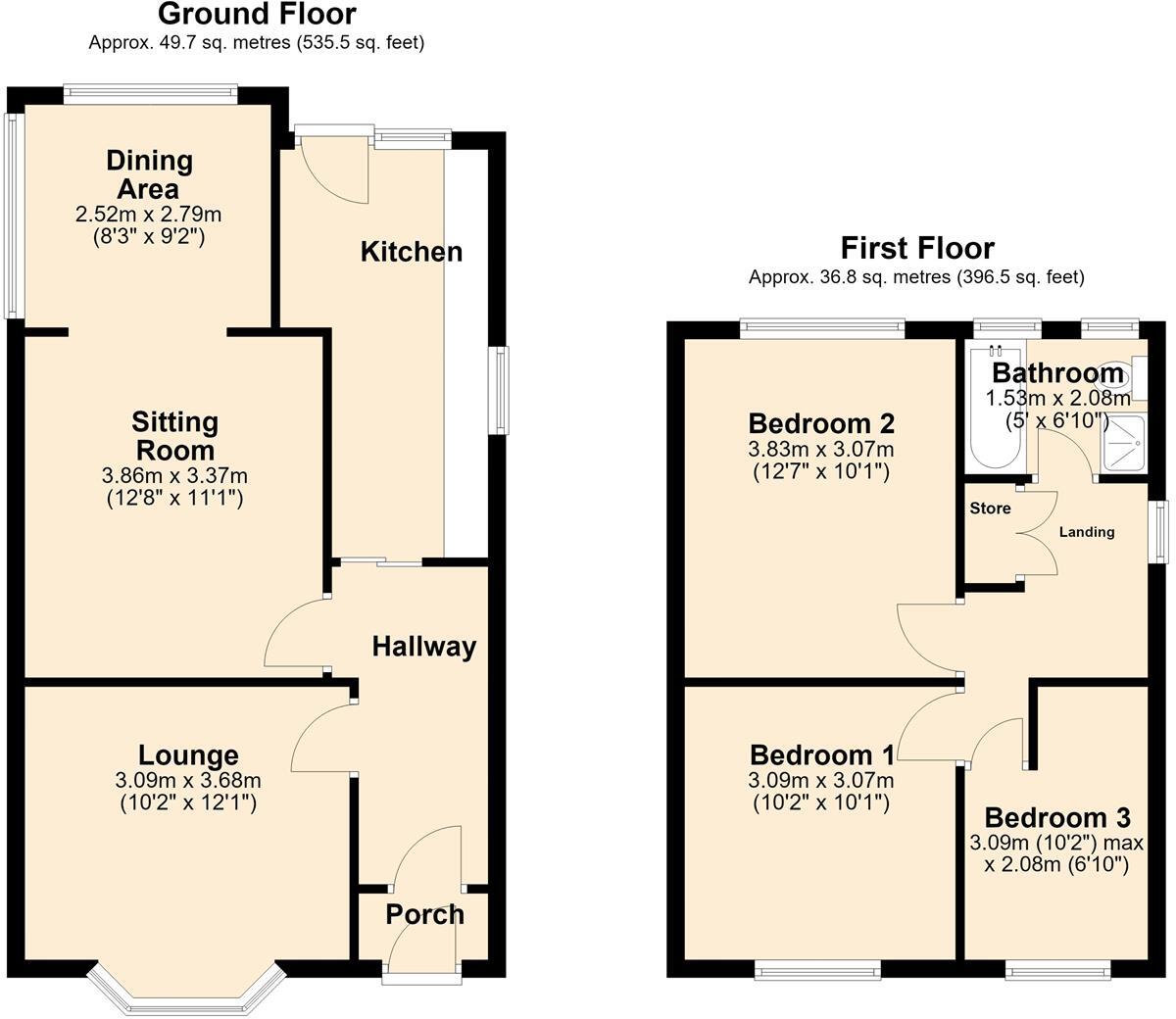 Blackpool Old Road, Poulton-Le-Fylde floorplan