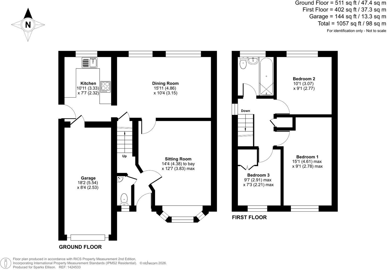 Basing Way, Chandler's Ford floorplan