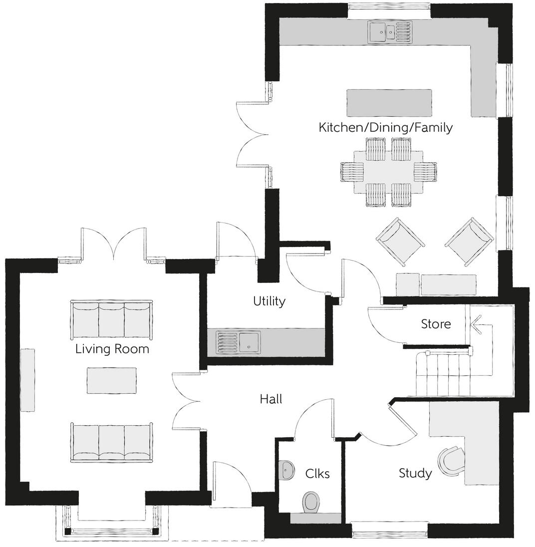 Ely, Cambridgeshire floorplan