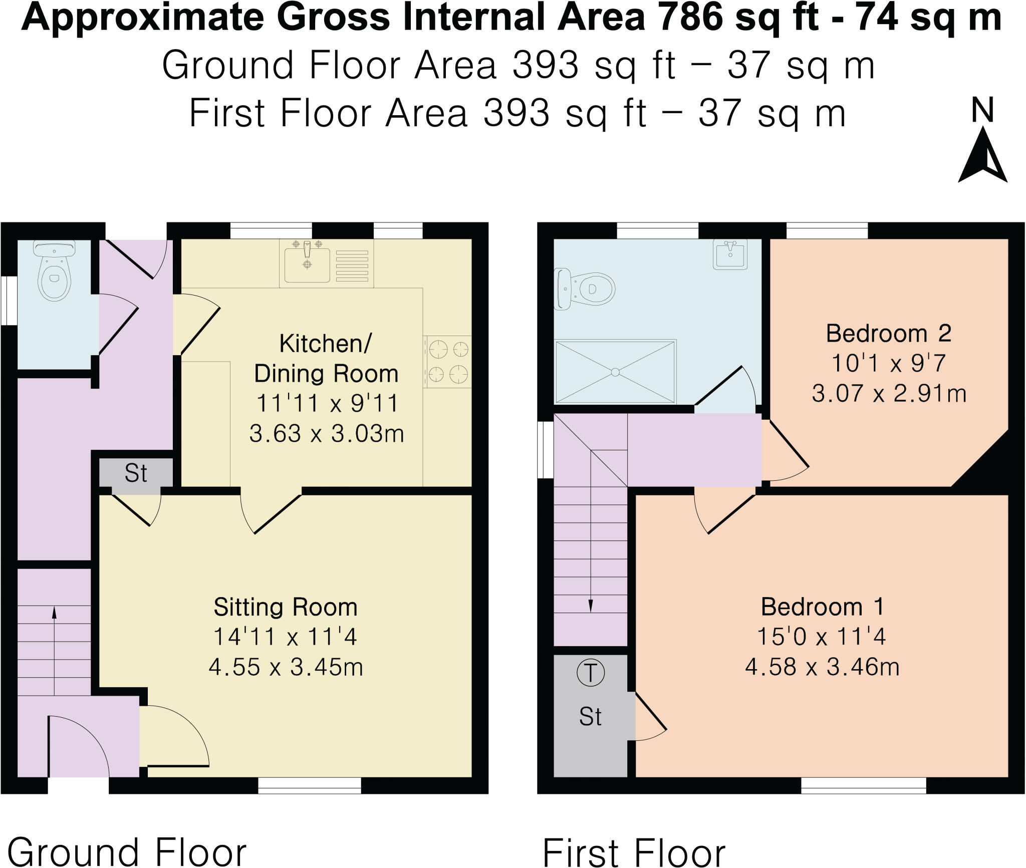 Grove Hill, SL9 floorplan