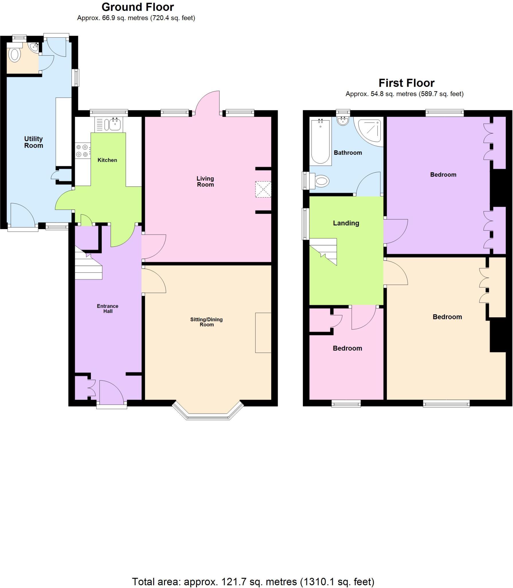 Shaftoe Crescent, Hexham, Northumberland, NE46 floorplan