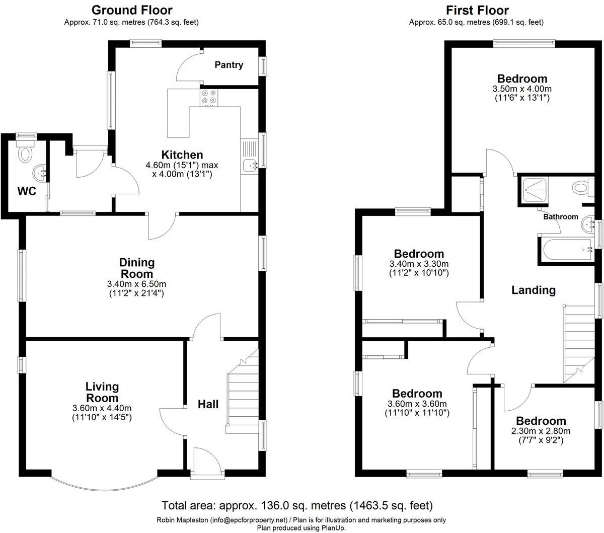 Newark Road, Bassingham, Lincoln floorplan