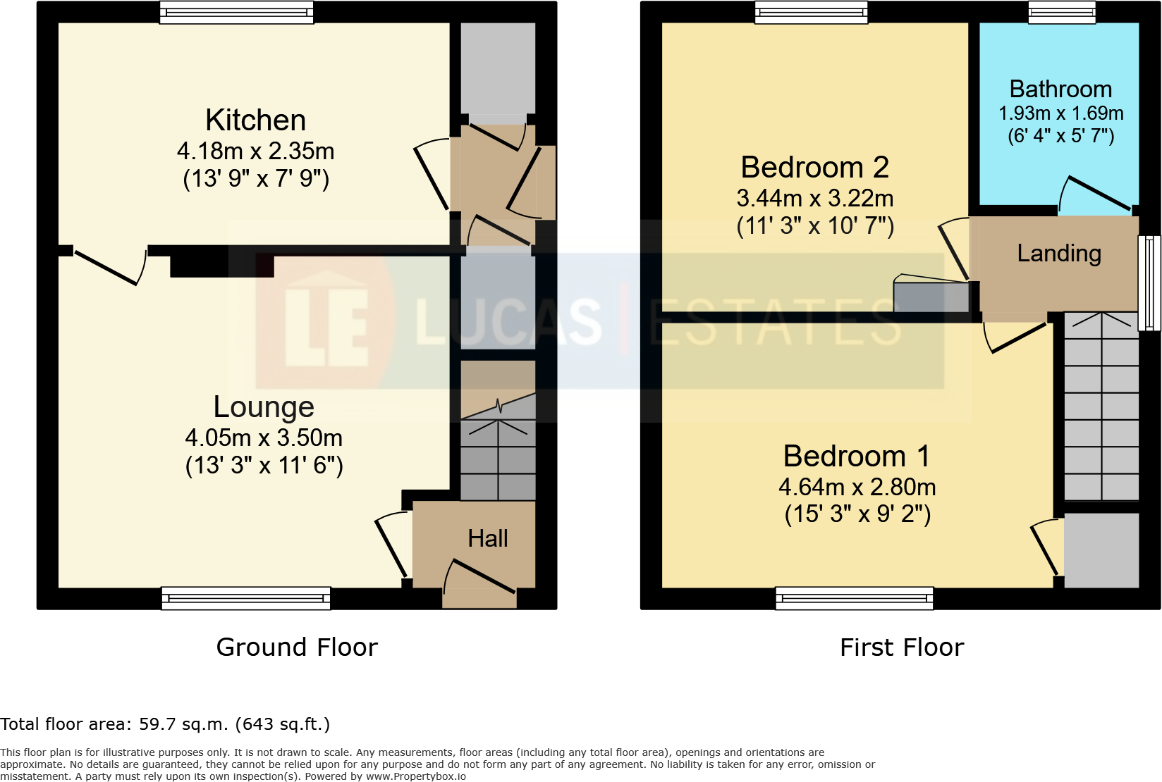 St. Cattwgs Avenue, Gelligaer, Hengoed floorplan