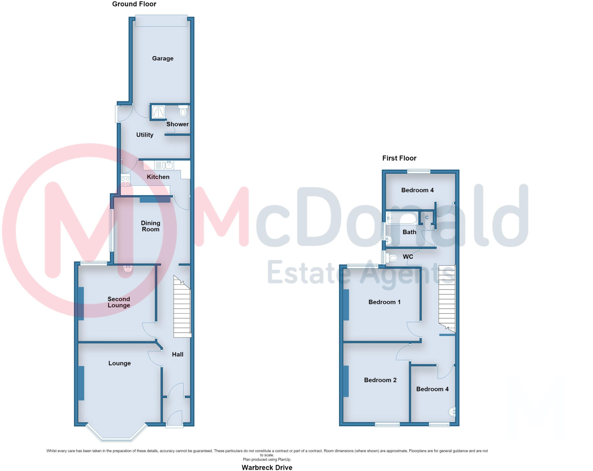 Warbreck Drive, Bispham floorplan