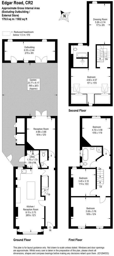 Edgar Road, South Croydon floorplan