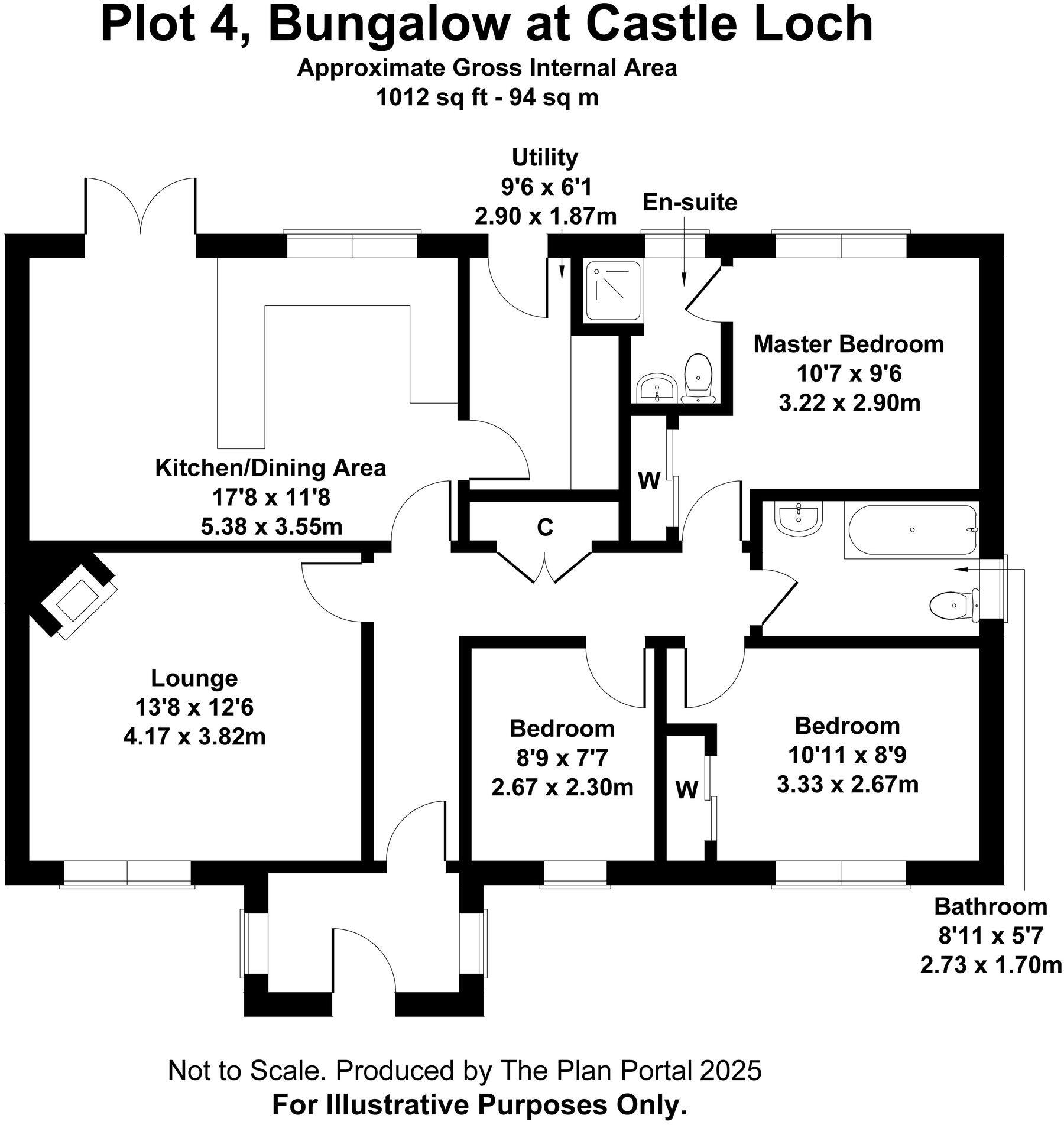 Plot 4, Castle Loch, Annan Road, Lochmaben, DG11 floorplan