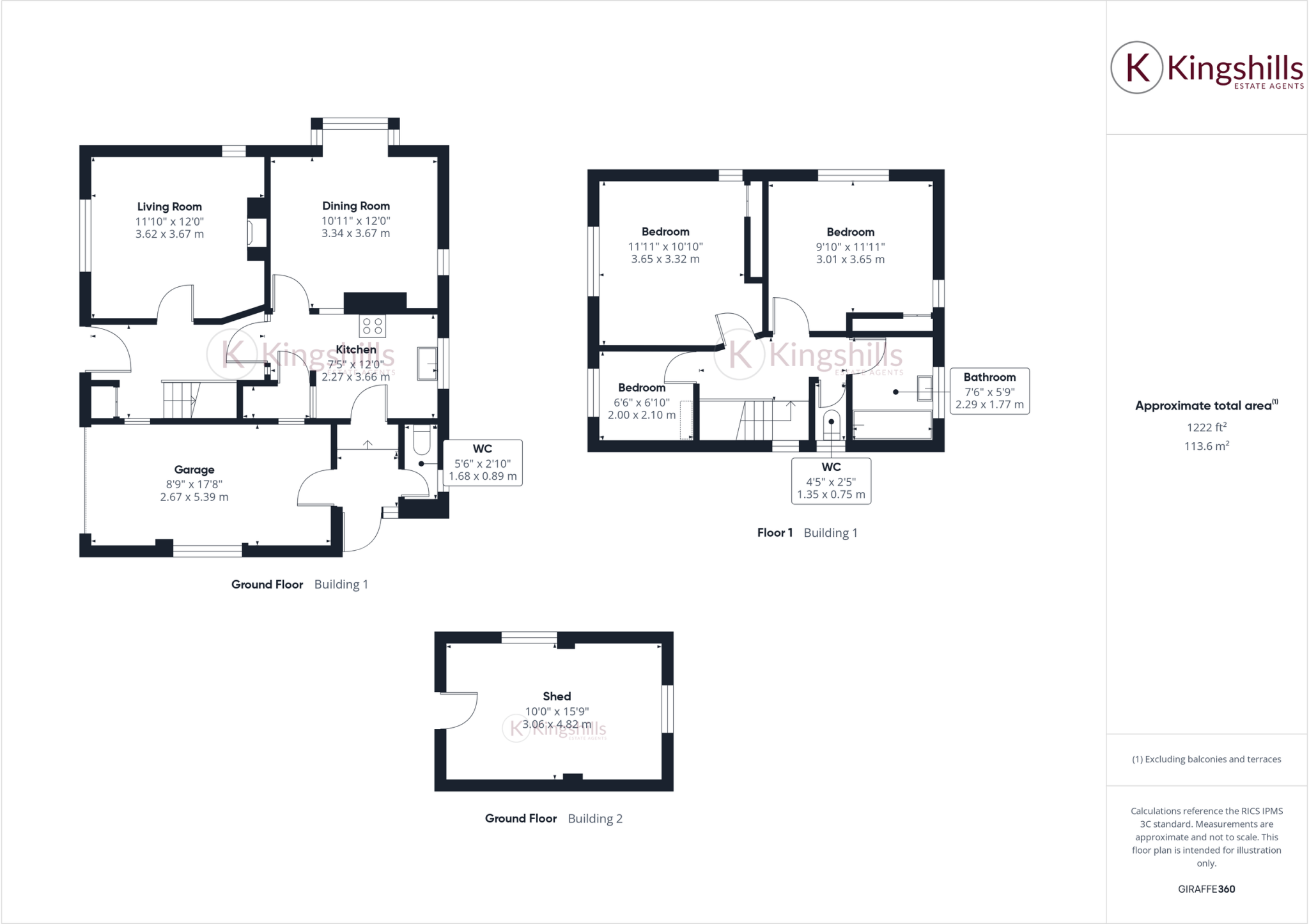 Cockpit Road, Great Kingshill, Buckinghamshire, HP15 6HA floorplan