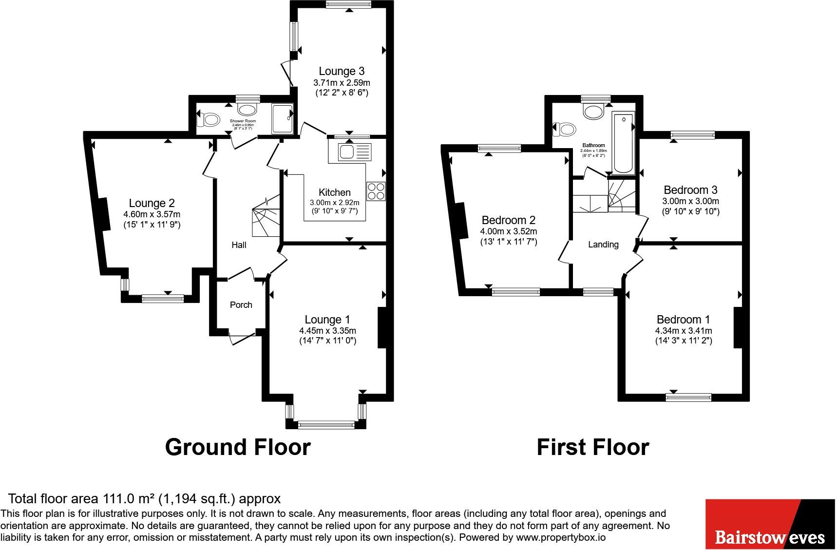 Studley Road, London, E7 floorplan
