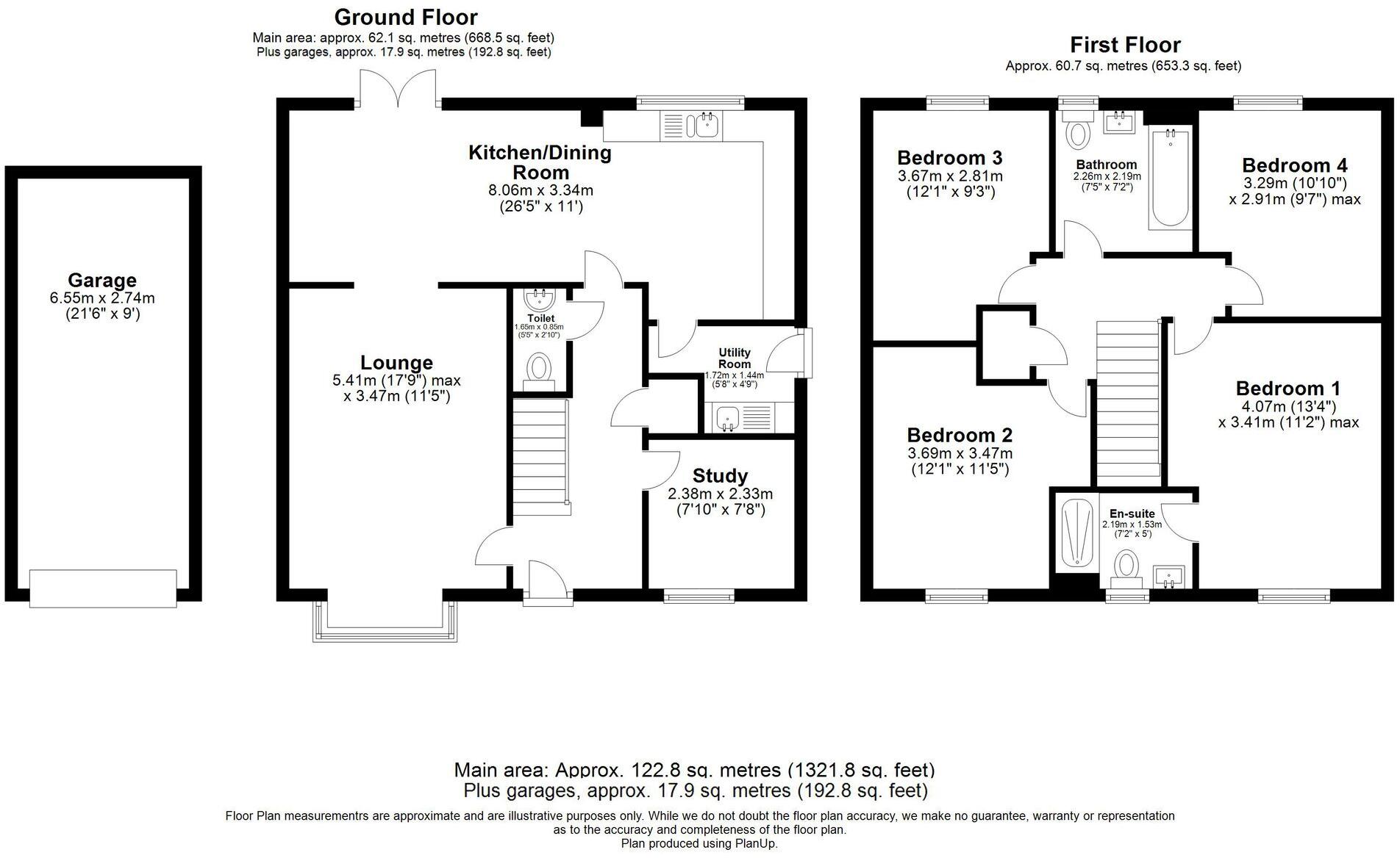 Lilburn Avenue, Royston, SG8 floorplan