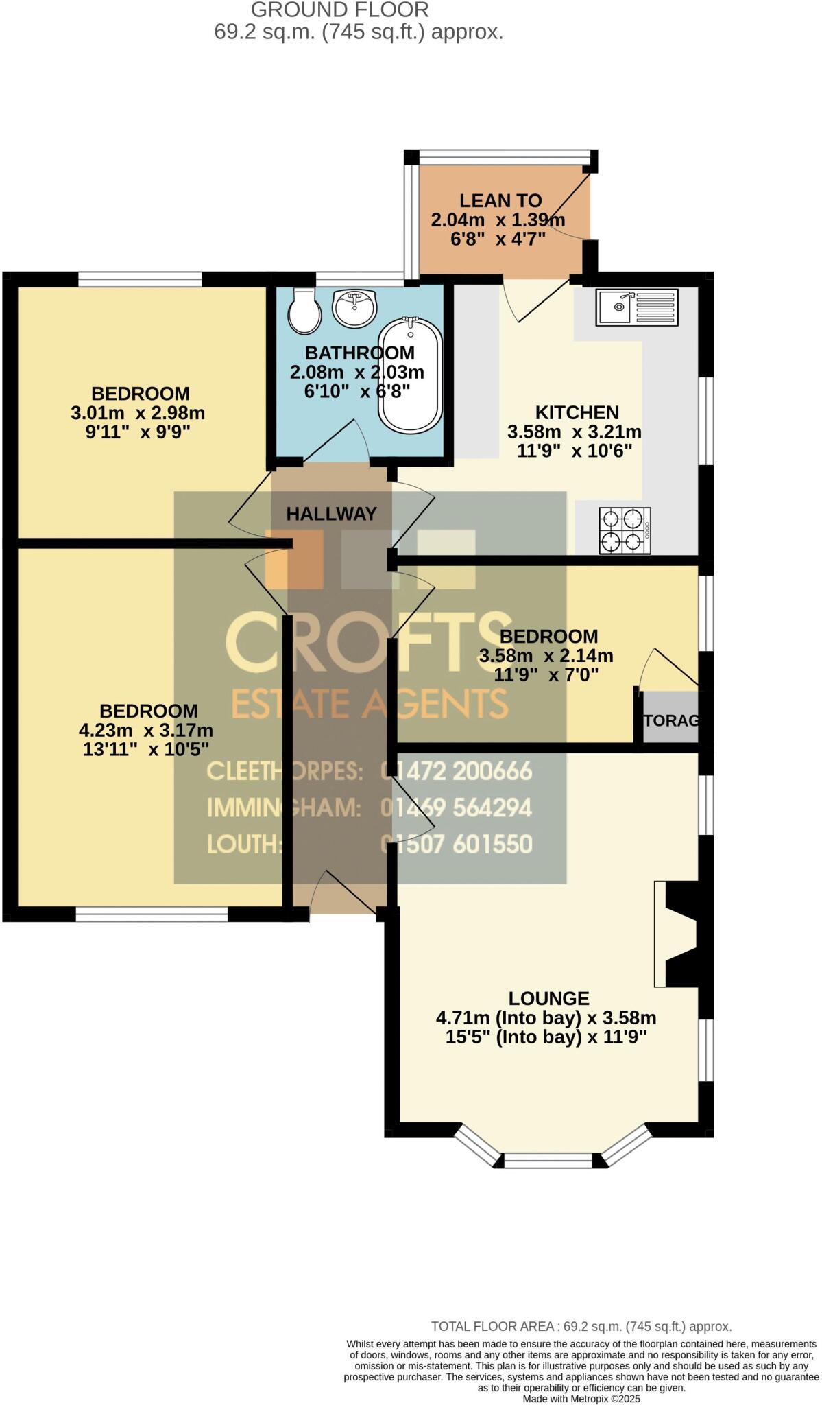 Greengate Lane, South Killingholme floorplan