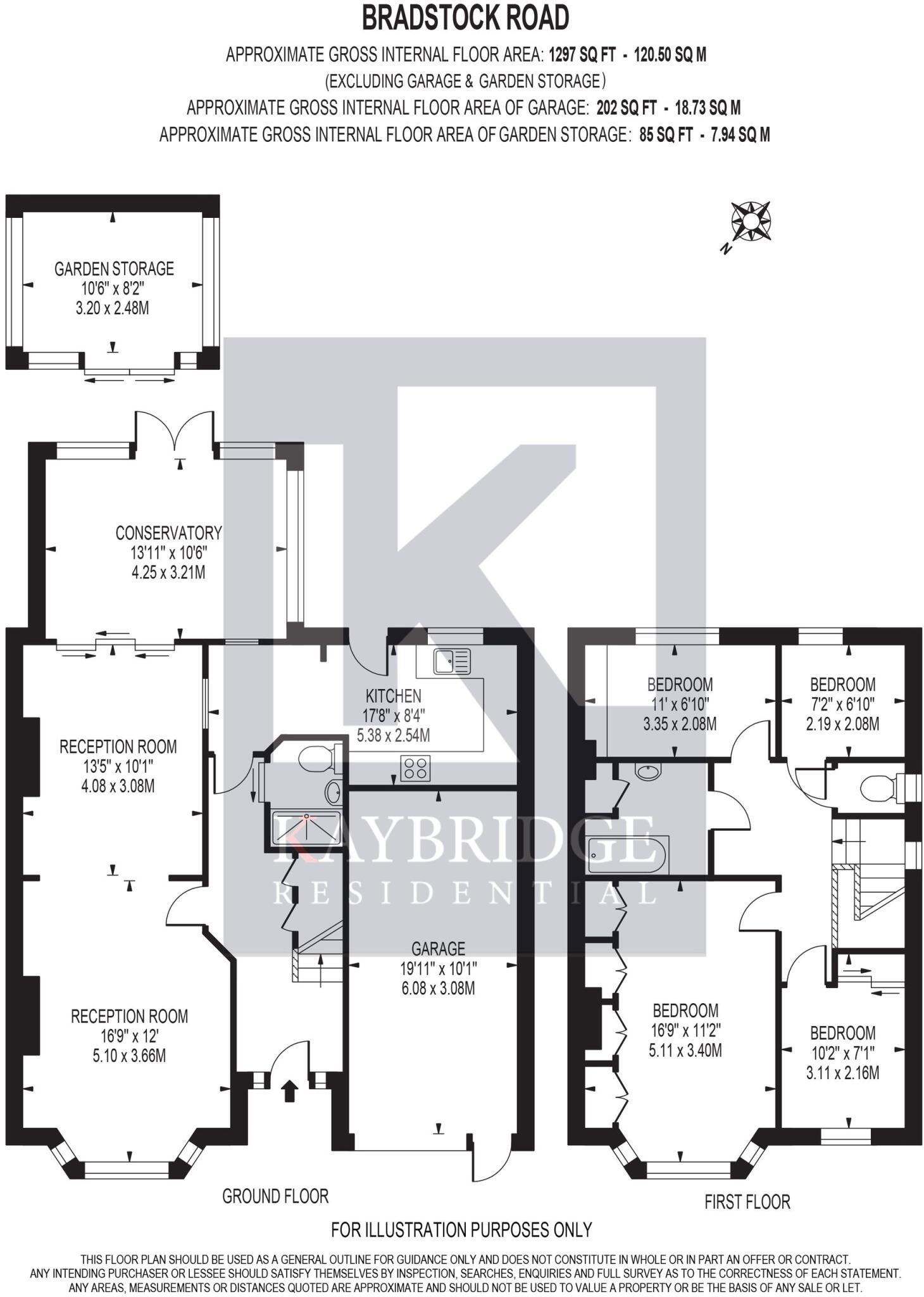 Bradstock Road, Epsom, KT17 floorplan