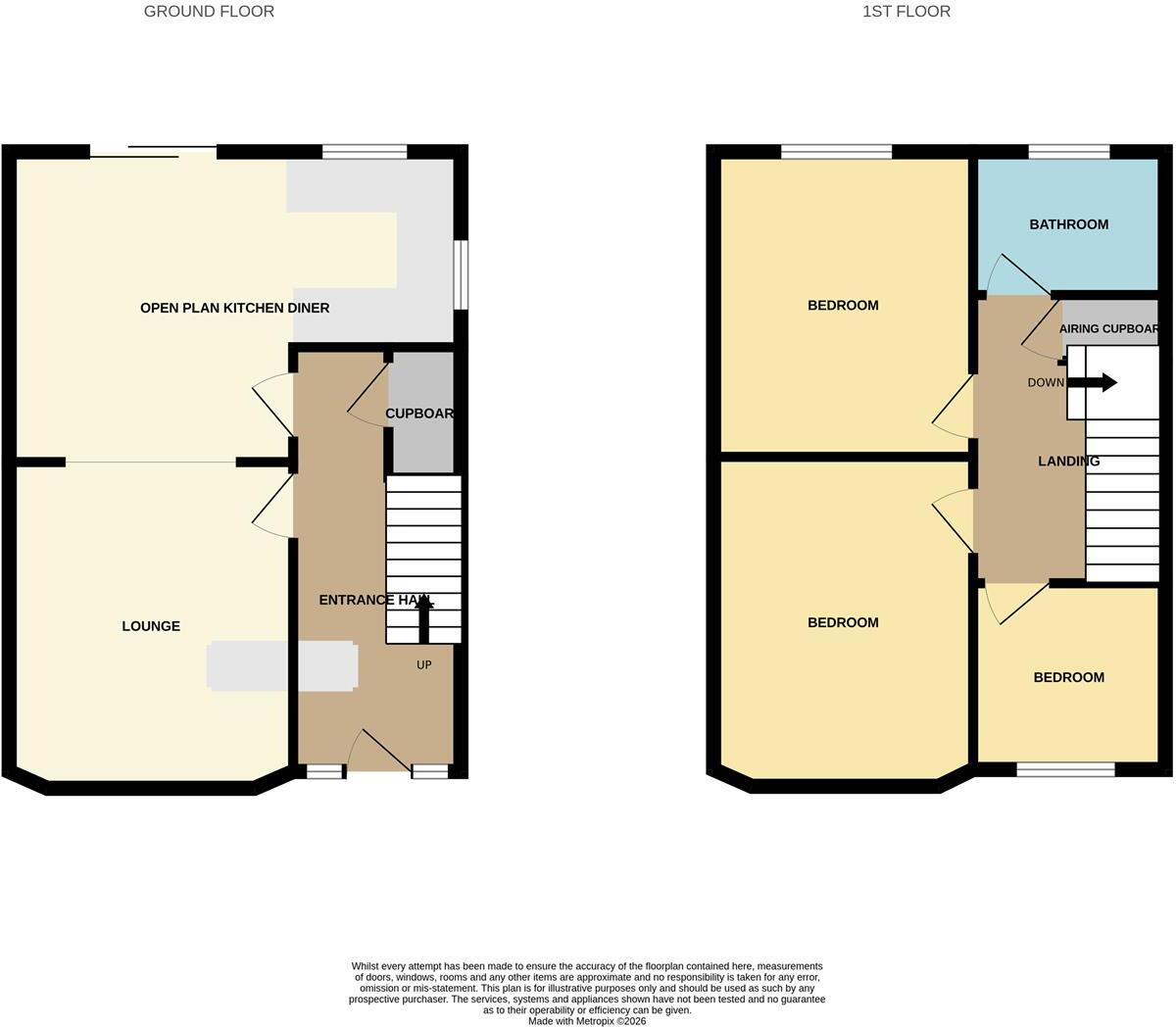 Turner Road, Worthing floorplan