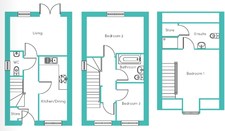 Wildflower Drive, Mansfield NG20 floorplan