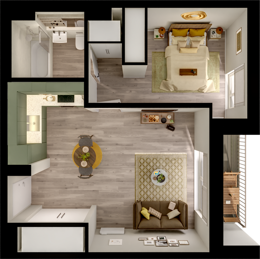 Momento, Staines TW18 4UQ floorplan