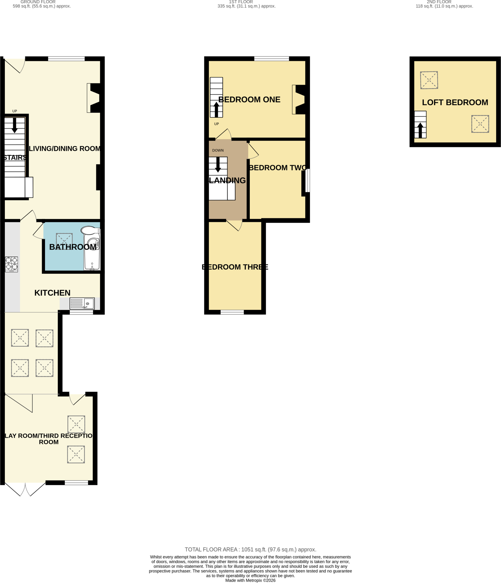 York Terrace, Cambridge floorplan