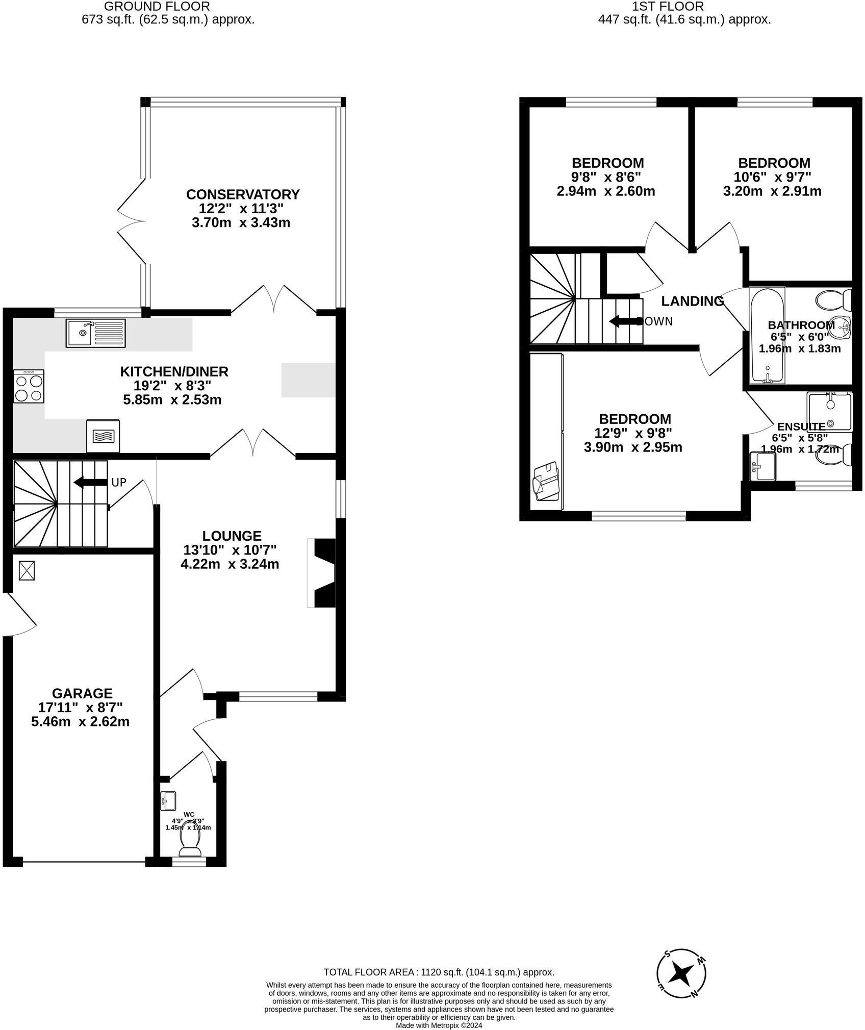 Blackberry Drive, Hindley, WN2 floorplan