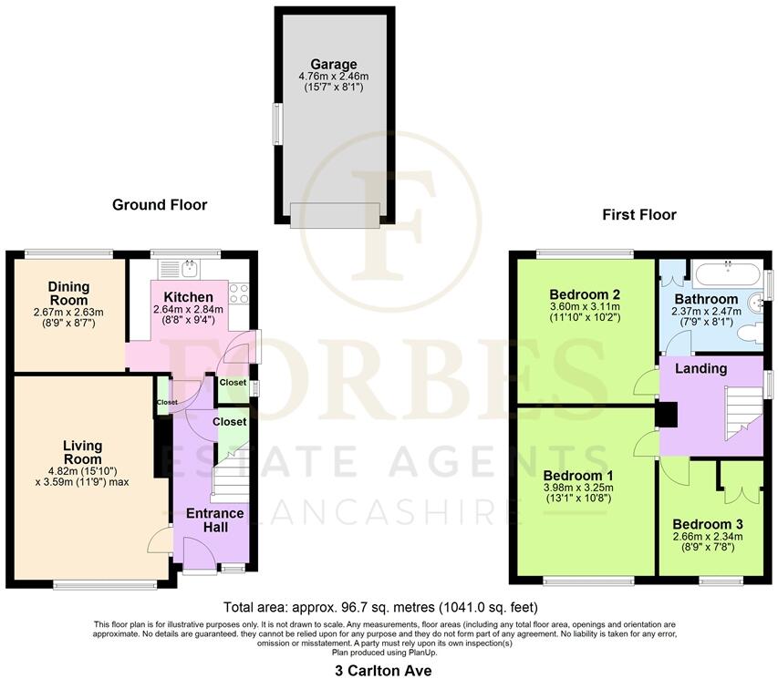 Carlton Avenue, Clayton-le-Woods, PR6 floorplan