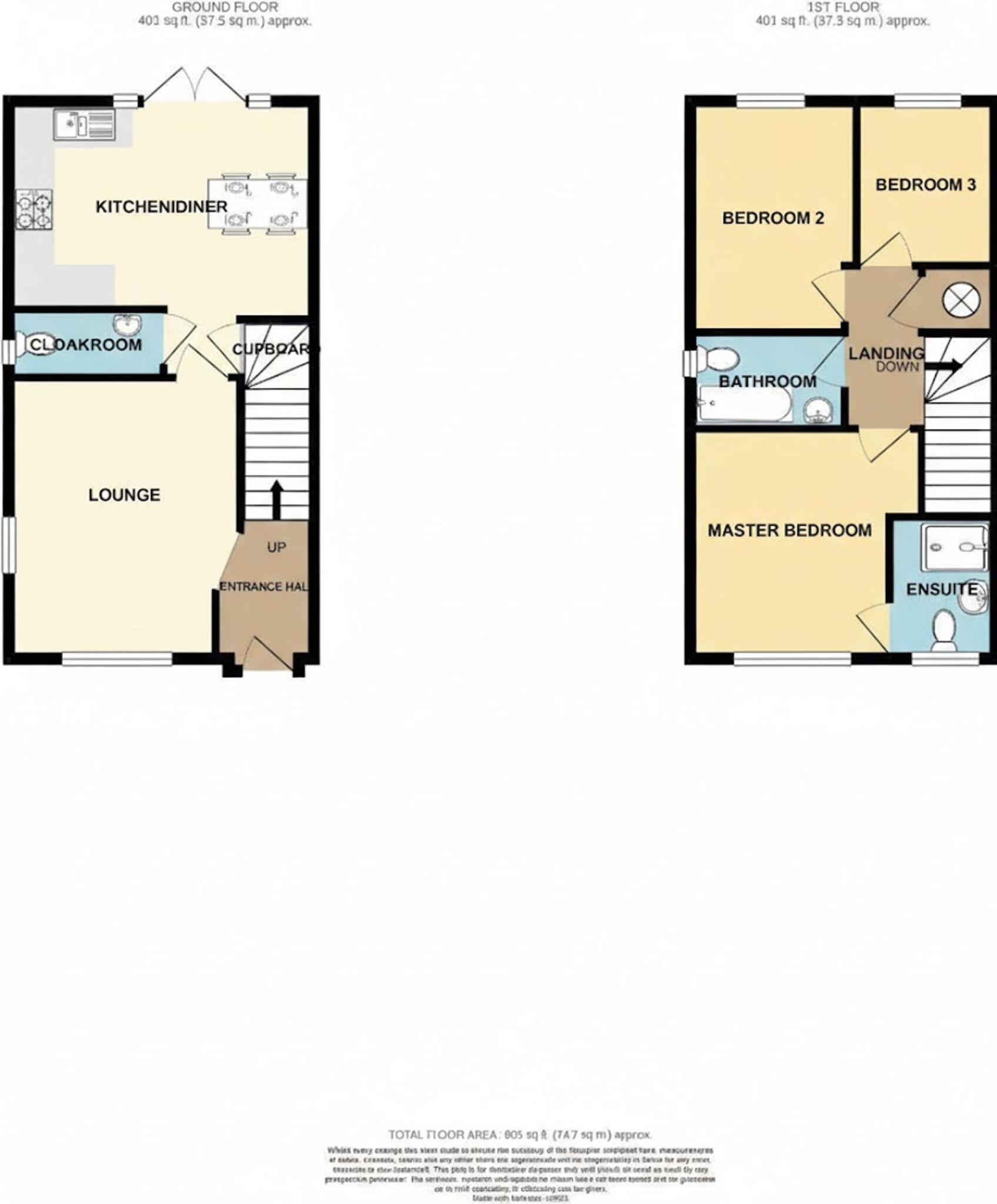 Hutton Close, Hilperton, BA14 floorplan