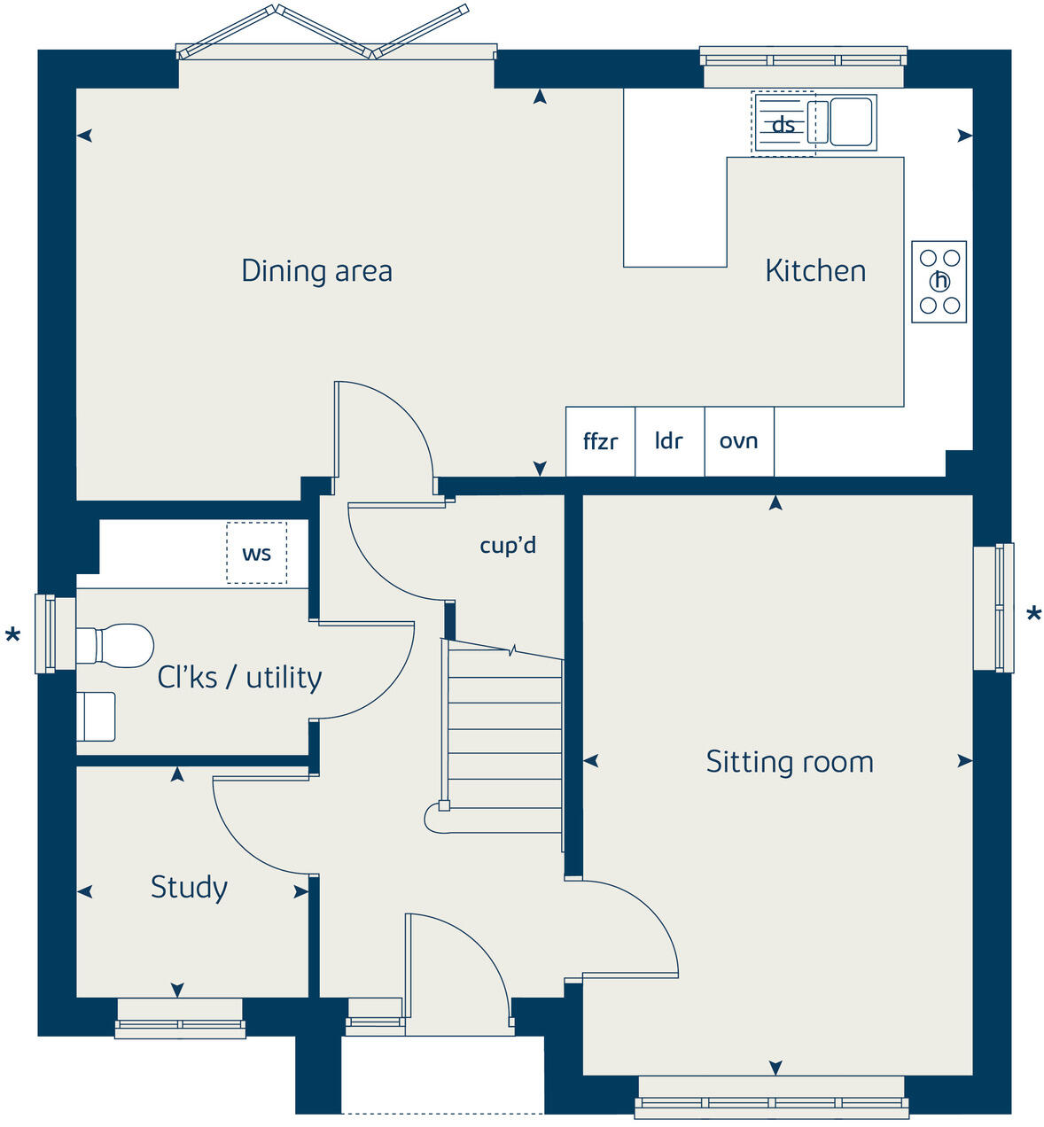 Higher Trenant Road,
Egloshayle,
Wadebridge,
PL27 6AY floorplan