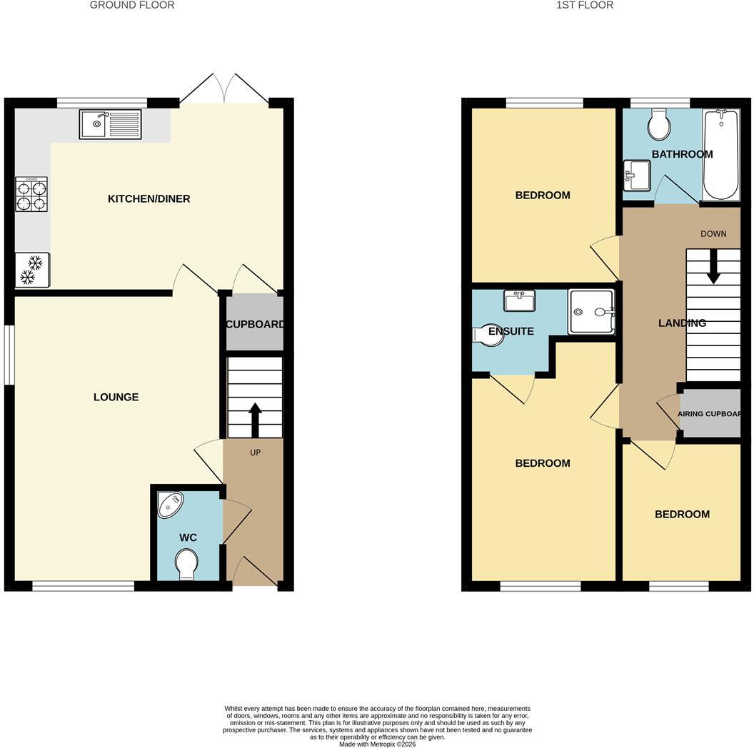 Silkstone Crescent, Buxton floorplan