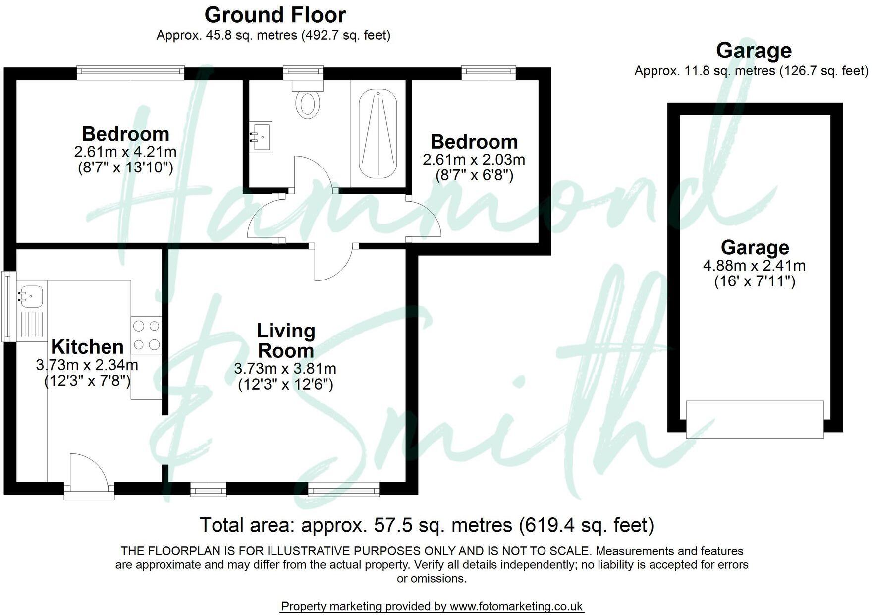 Slade End, Theydon Bois, CM16 floorplan