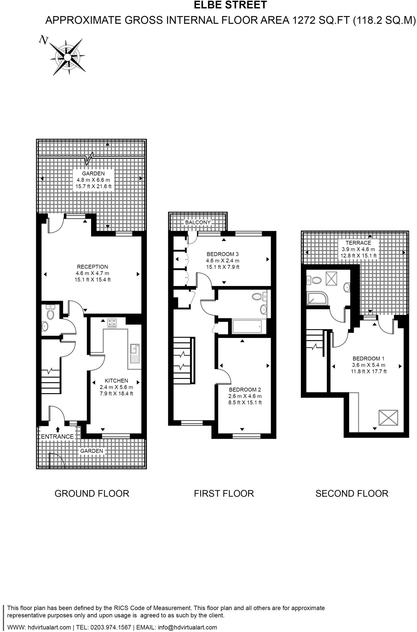 Elbe Street, Fulham, SW6 floorplan