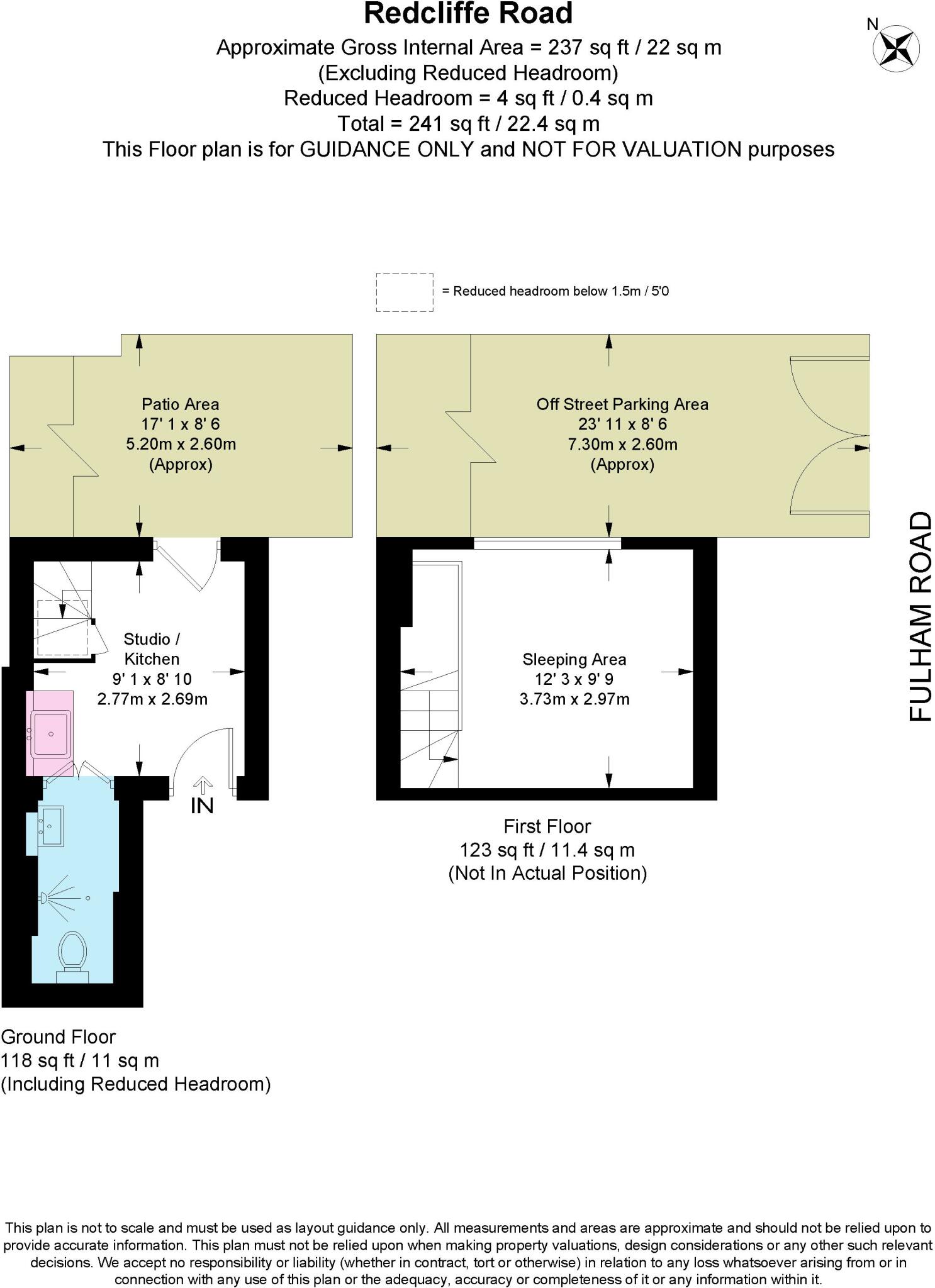 Redcliffe Road, Chelsea, London, SW10 floorplan