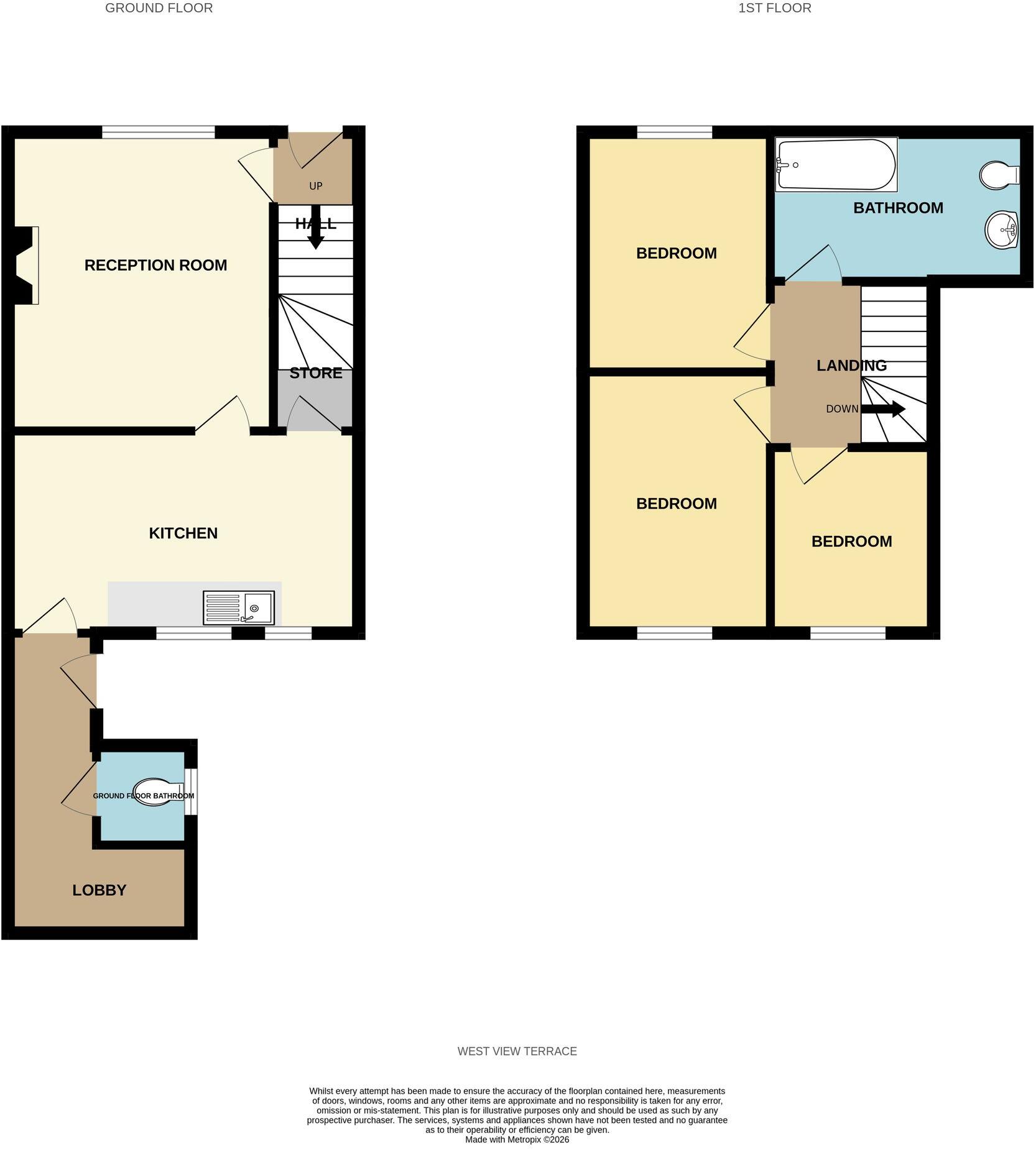 West View Terrace, Madeley, TF7 floorplan