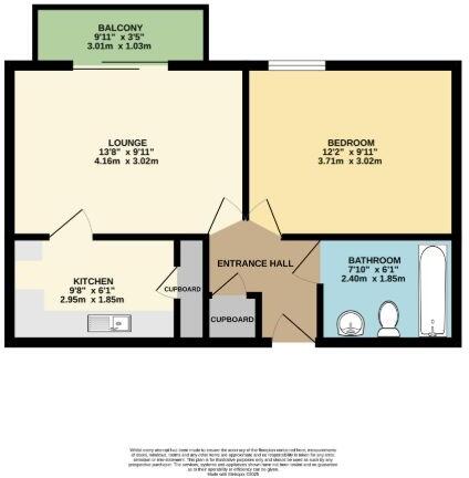 Portchester Court, Chalkwell Park Drive, Leigh on Sea floorplan