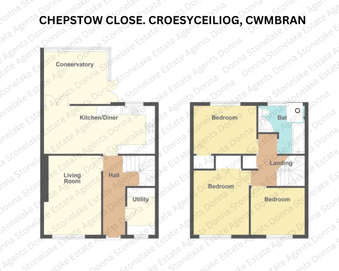 Chepstow Close, Croesyceiliog, Cwmbran, NP44 floorplan