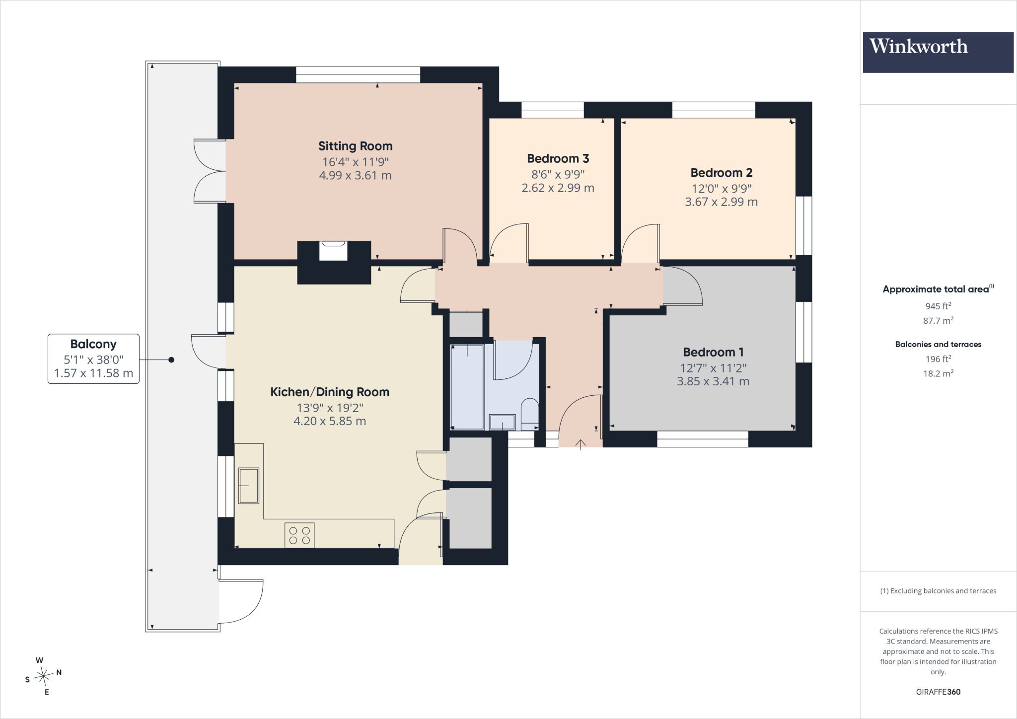 Western Road, Crediton, Devon, EX17 floorplan