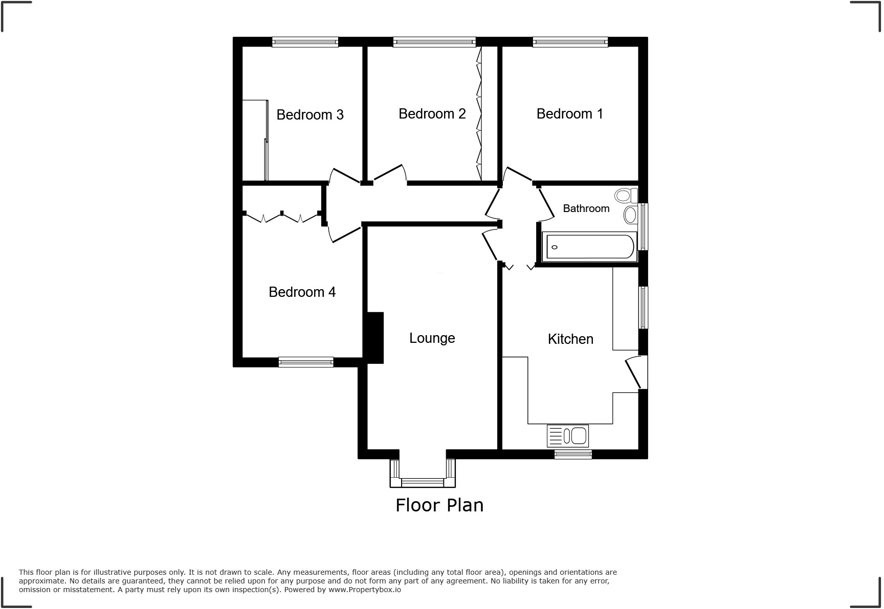 Greenfield Road, Ossett floorplan