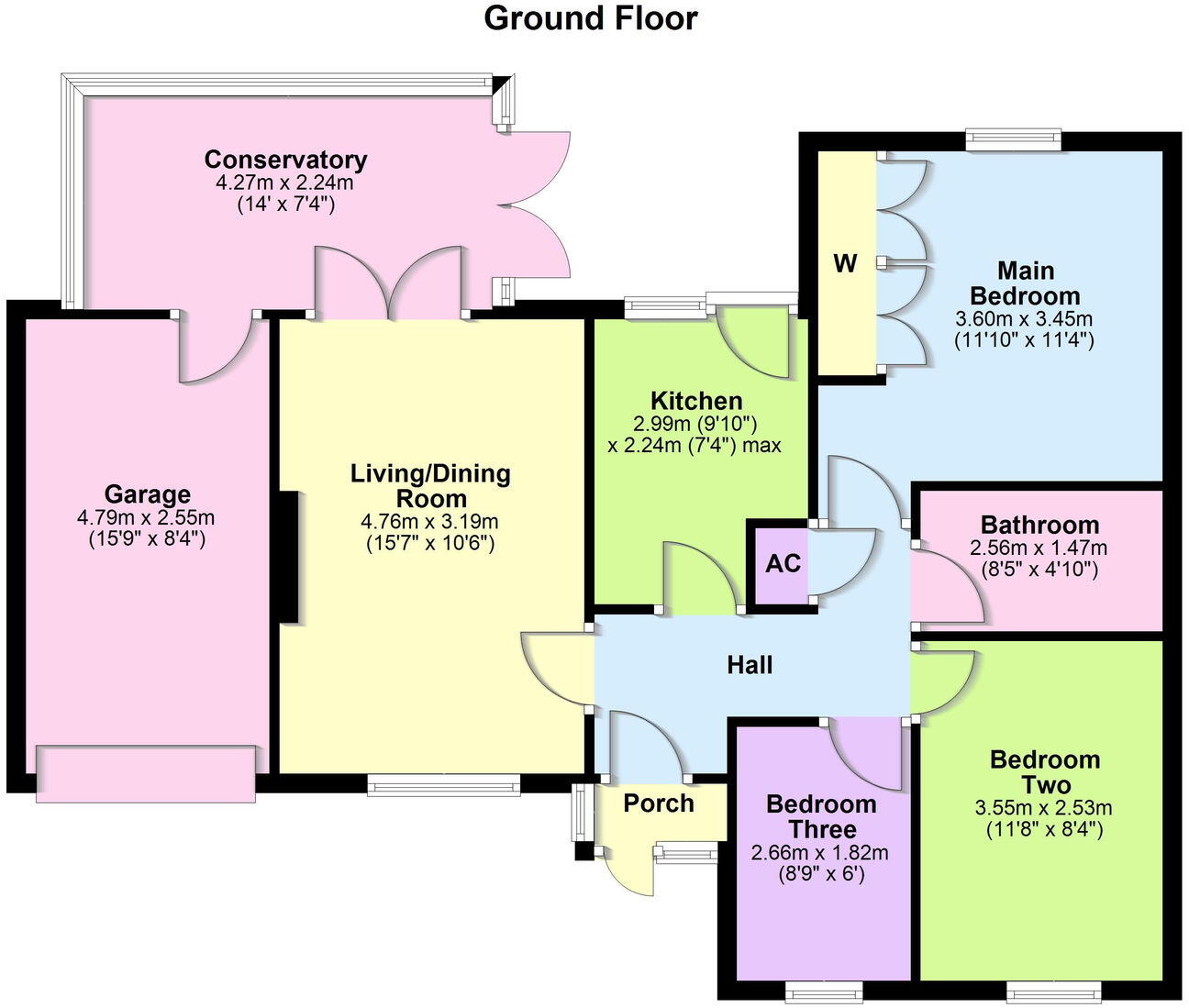 Berkeley Street, Sibbertoft, Market Harborough, Leicestershire, LE16 9UF floorplan