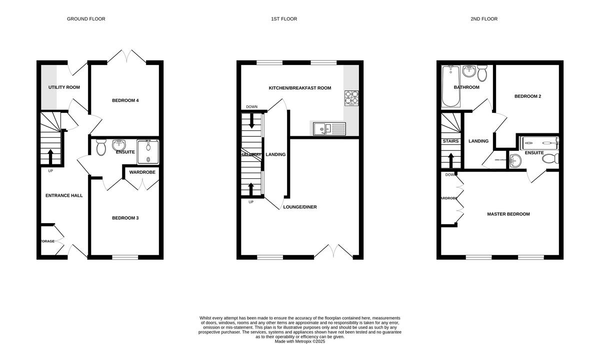 Pentland Drive, Sleaford, NG34 floorplan