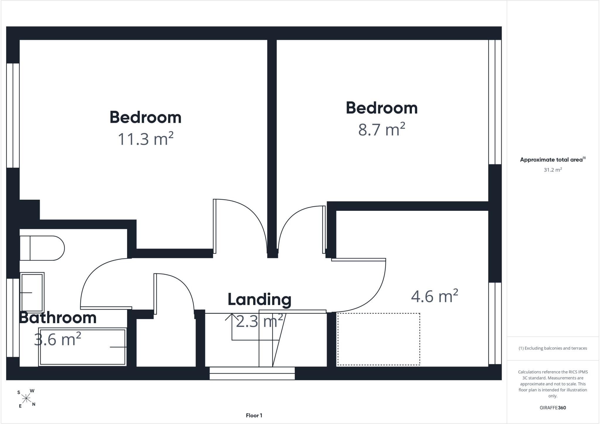 Saffron Drive, Moorside, Oldham, OL4 floorplan