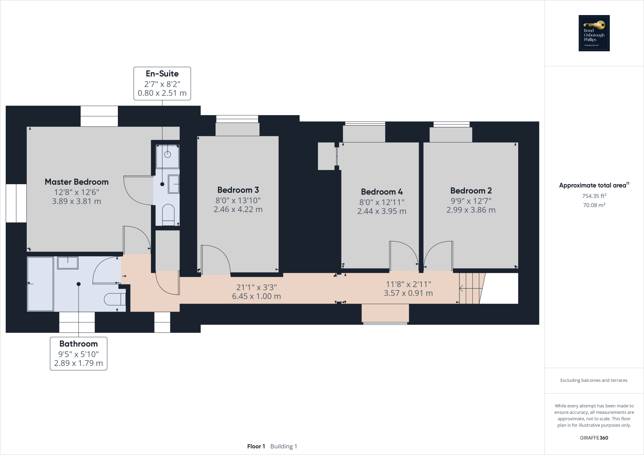 Higher Dishcombe Cottage, South Tawton, Okehampton floorplan