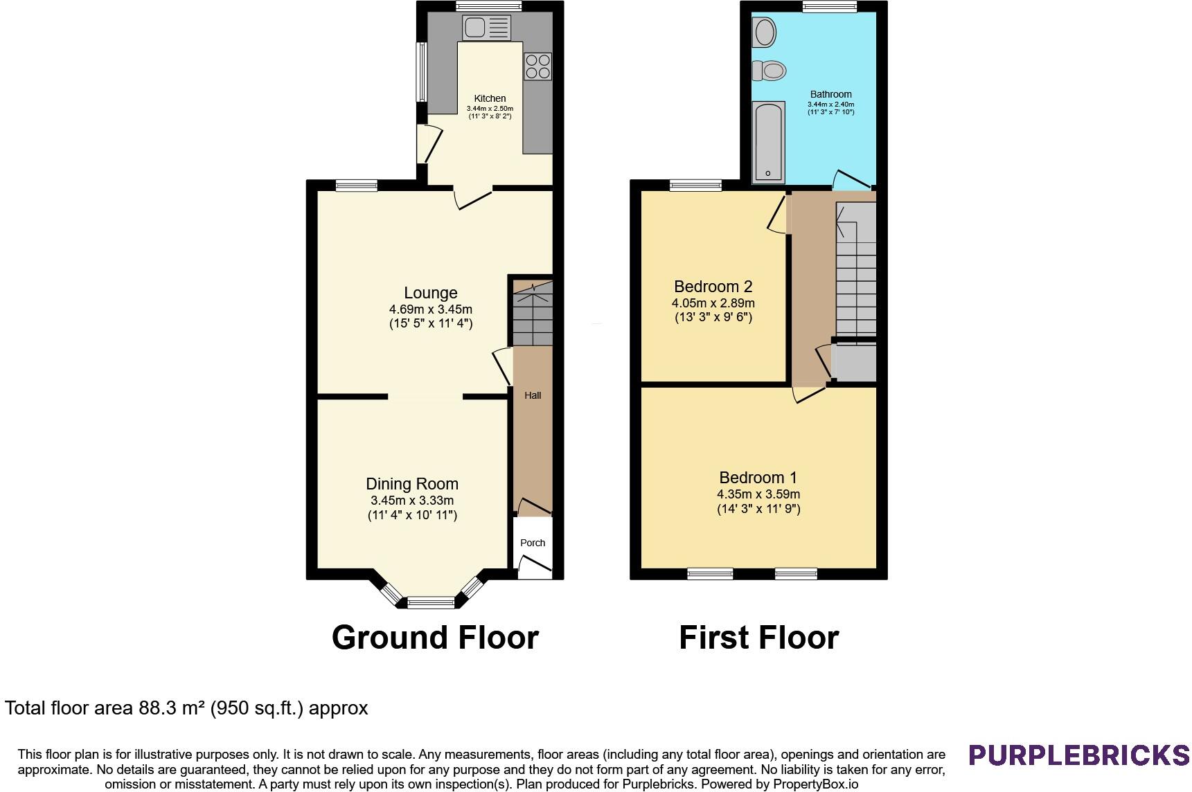 Becket Street, Liverpool, L4 floorplan
