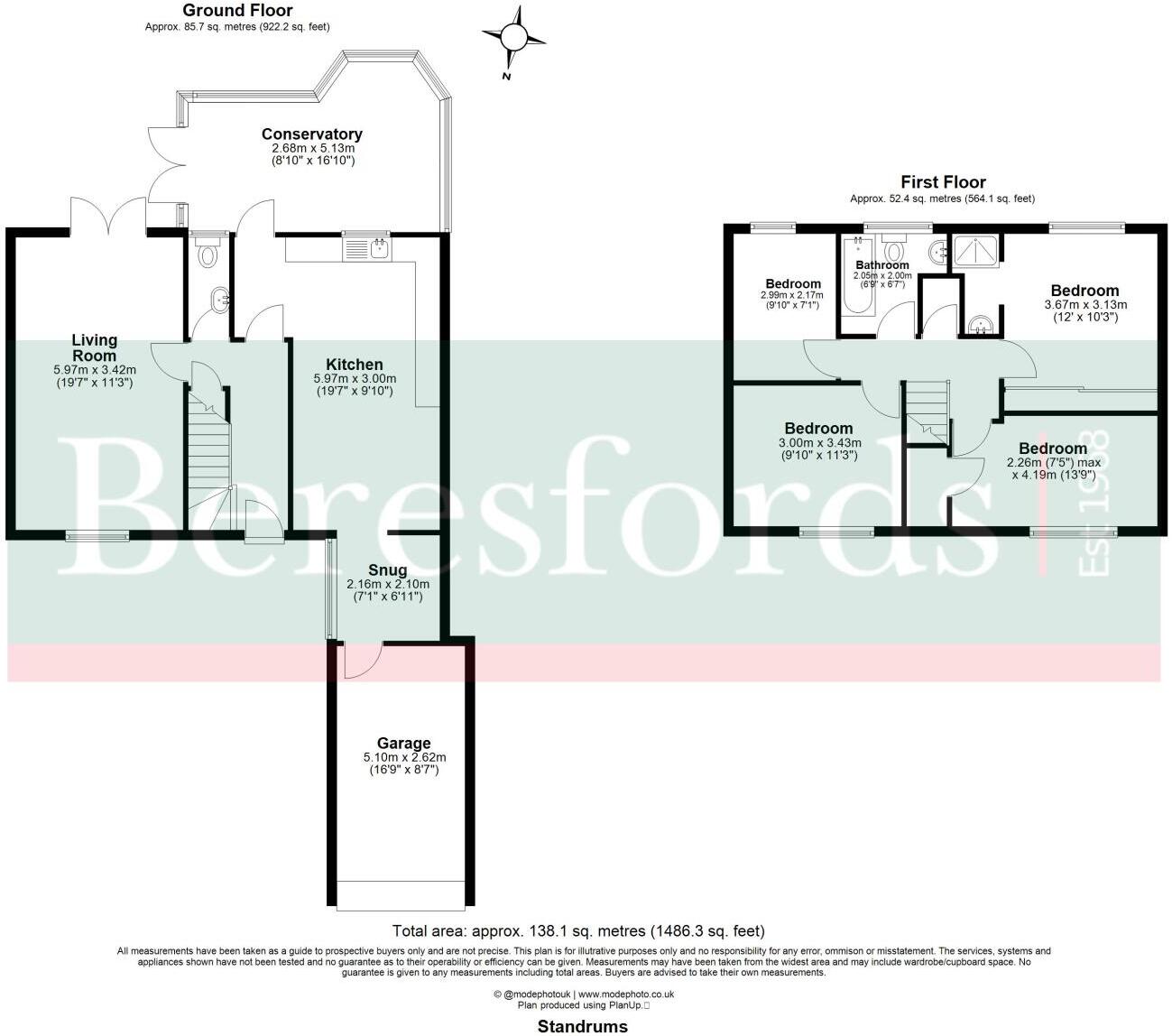 Standrums, Dunmow, CM6 floorplan