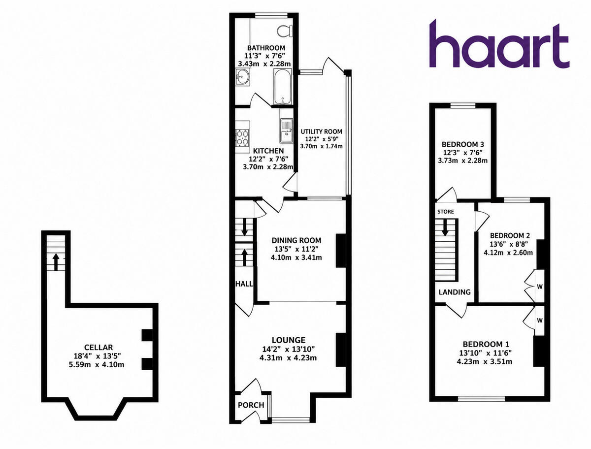 Napier Road, Gillingham floorplan