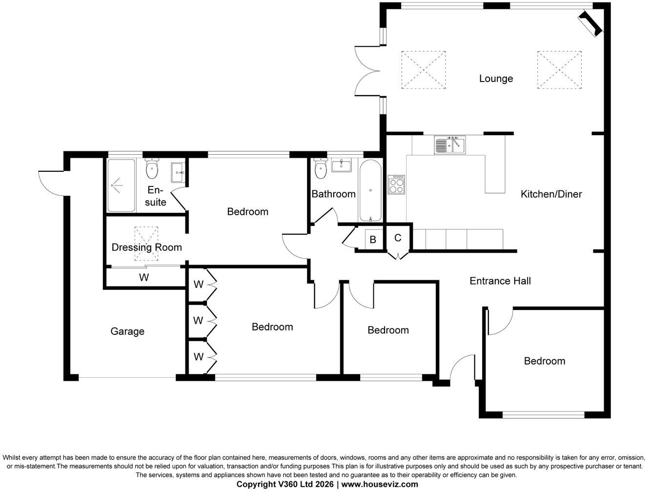 Constantine Bay, PL28 8 floorplan