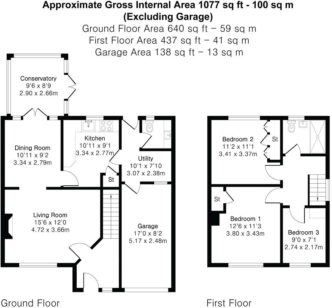 Harvey Way, Saffron Walden floorplan