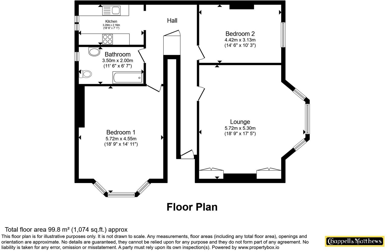 Fernbank Road, Bristol, BS6 floorplan