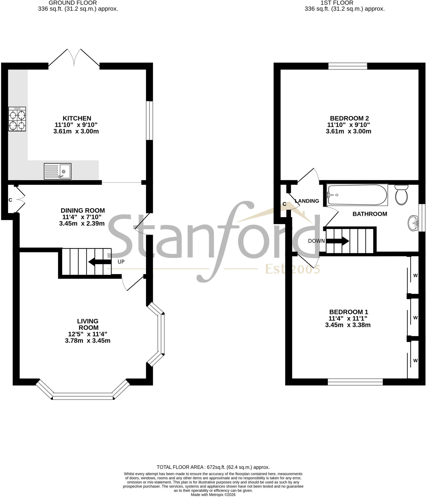 Thaxted, Winchester Road, Botley, Hampshire floorplan
