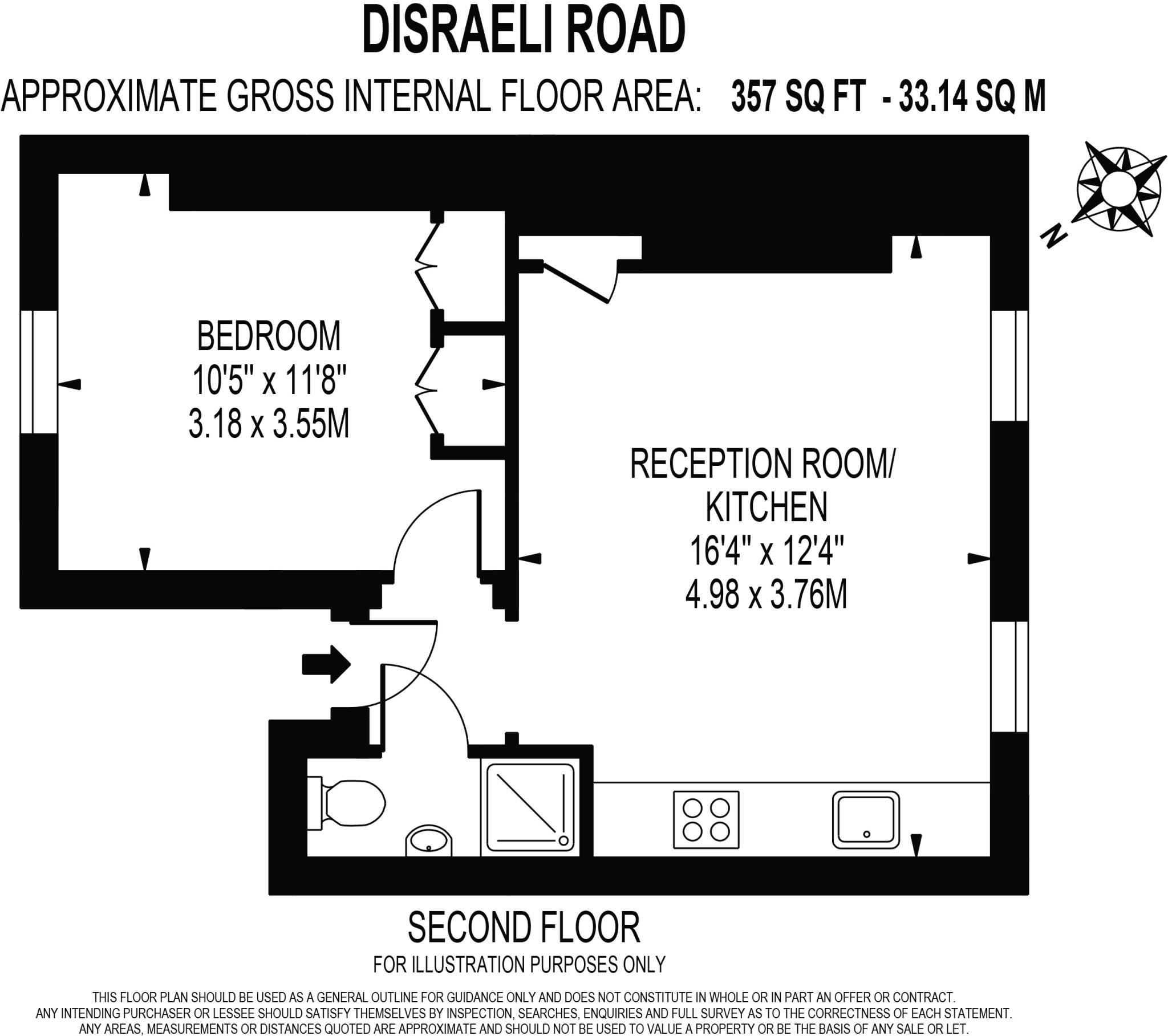 Disraeli Road, LONDON floorplan