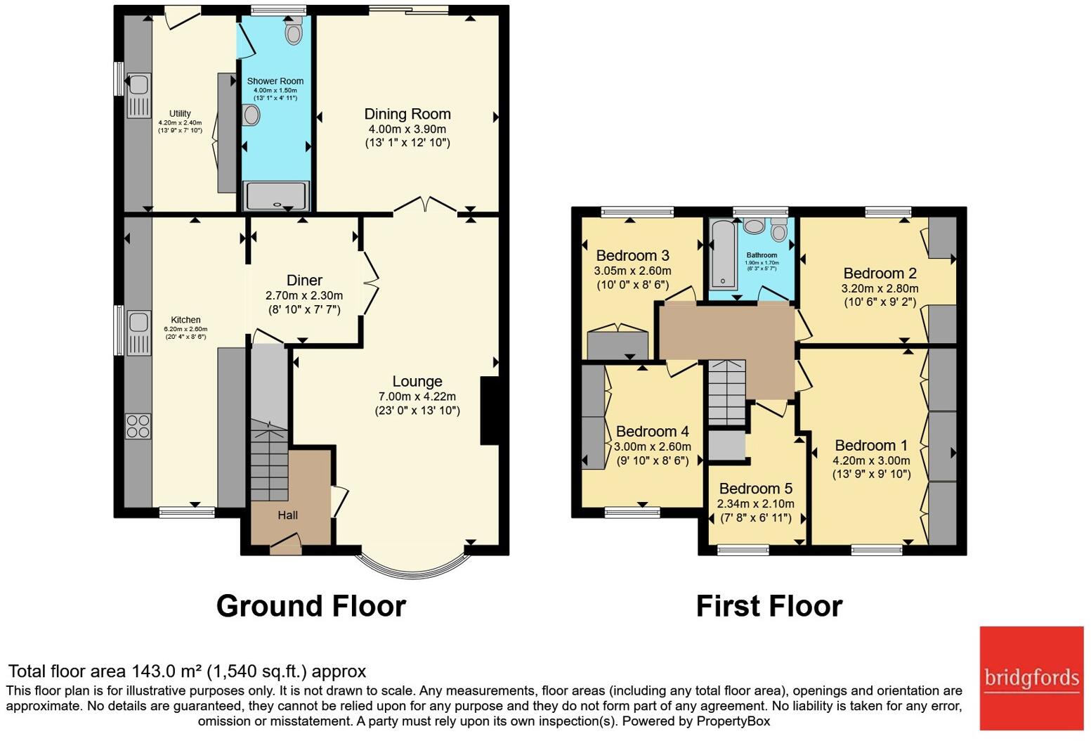 Belmont Drive, Chorley, Lancashire, PR6 floorplan
